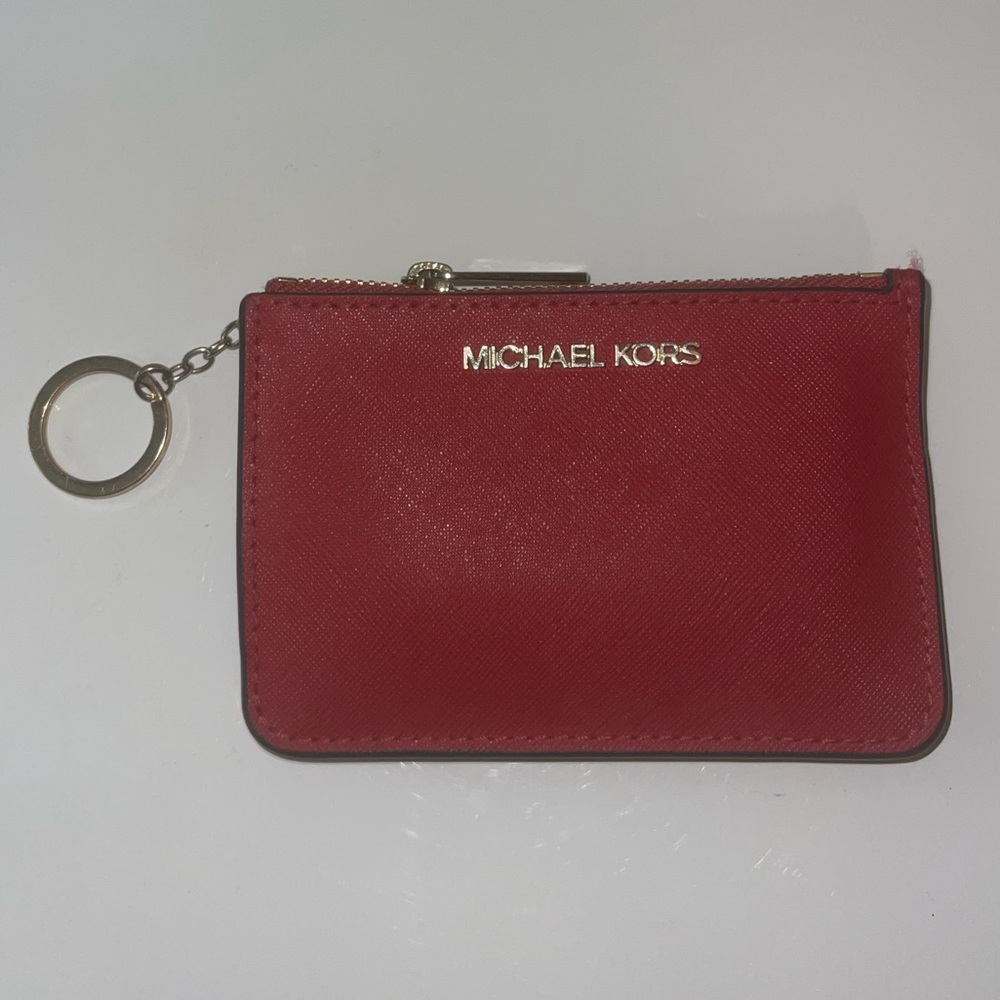 Red Michael Kors Wallet